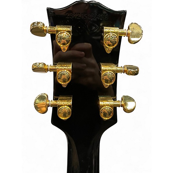 Used Epiphone Inspired by Gibson Custom Les Paul Custom Black Solid Body Electric Guitar