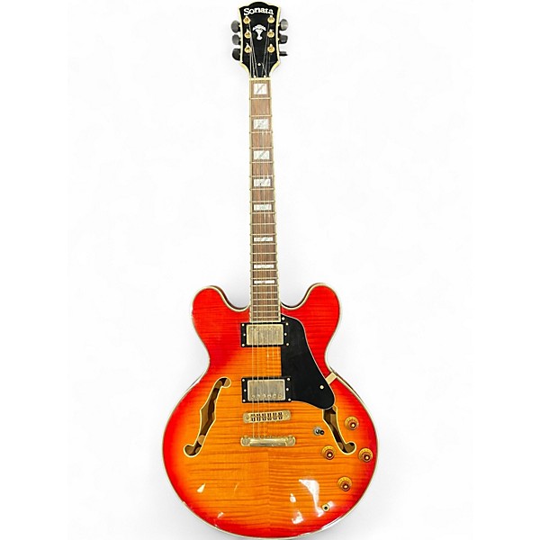 Used Sonata HOLLOW BODY 2 Color Sunburst Hollow Body Electric Guitar