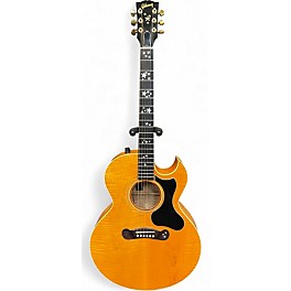 Used Gibson Starburst Vintage Amber Acoustic Electric Guitar