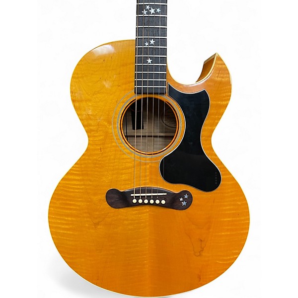 Used Gibson Starburst Vintage Amber Acoustic Electric Guitar