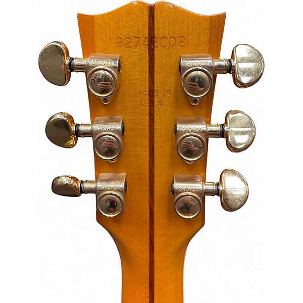 Used Gibson Starburst Vintage Amber Acoustic Electric Guitar