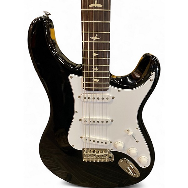 Used PRS SE Silver Sky Black Solid Body Electric Guitar