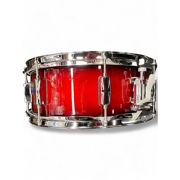 Used Pearl 14X5.5 DECADE MAPLE RED BURST Drum