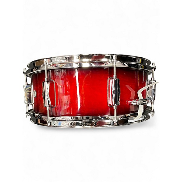 Used Pearl 14X5.5 DECADE MAPLE RED BURST Drum