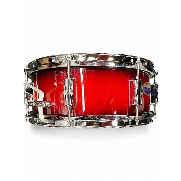 Used Pearl 14X5.5 DECADE MAPLE RED BURST Drum