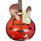 Used 1960s Harmony ROCKET H53 2 TONE RED BURST Hollow Body Electric Guitar