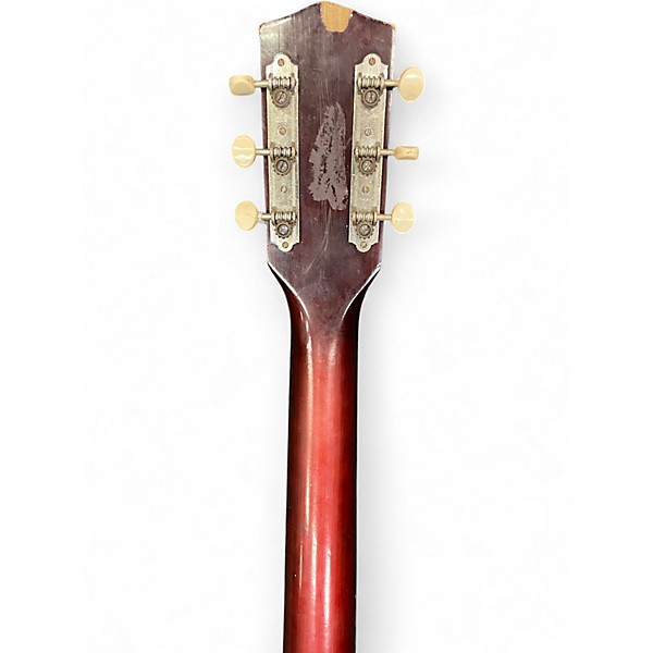 Used 1960s Harmony ROCKET H53 2 TONE RED BURST Hollow Body Electric Guitar