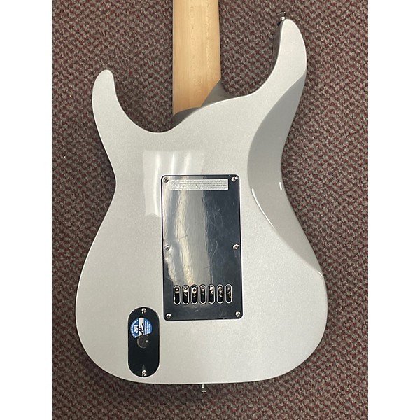 Used Ltd LTD Ken Susi KS-M-7 Evertune 7-String Silver Oyster Pearl Solid Body Electric Guitar