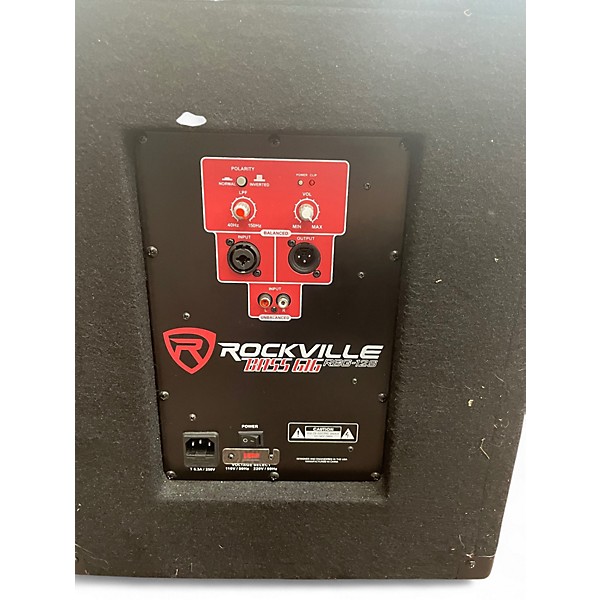 Used Rockville RBG-125 Powered Subwoofer