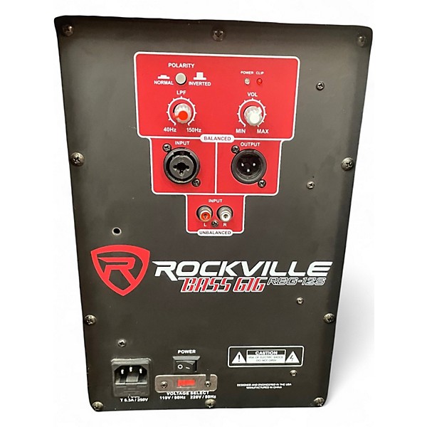 Used Rockville RBG-12S Powered Subwoofer