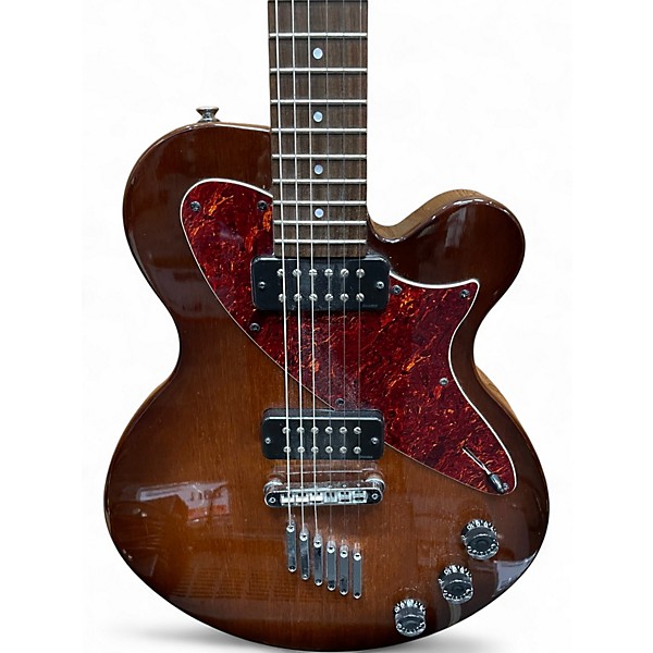 Used Yamaha AES800 2 Color Sunburst Solid Body Electric Guitar