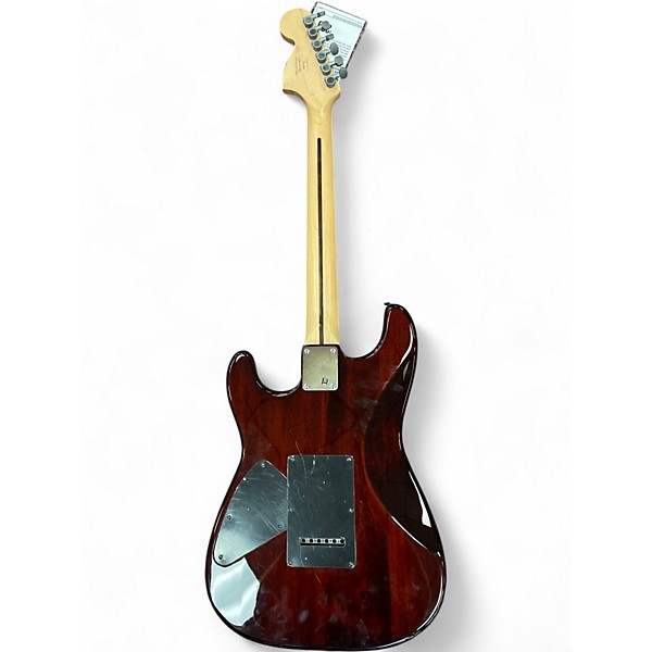 Used Squier obey stratocaster Custom Graphic Solid Body Electric Guitar