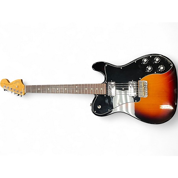 Used Fender American Professional Telecaster Deluxe Shawbucker 2 Color Sunburst Solid Body Electric Guitar