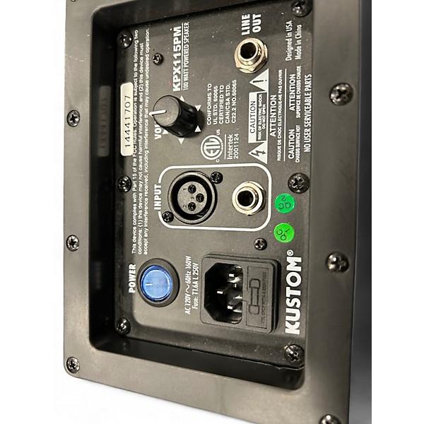 Used Kustom KPX115P Powered Speaker