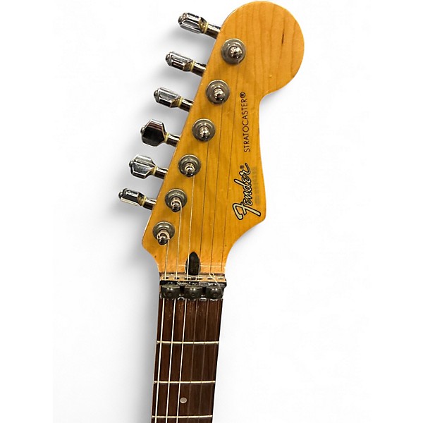 Used Fender Contemporary Stratocaster Black Solid Body Electric Guitar