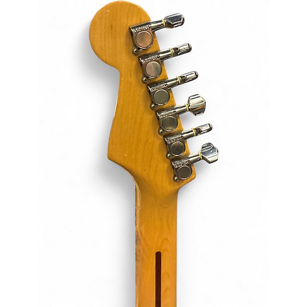 Used Fender Contemporary Stratocaster Black Solid Body Electric Guitar