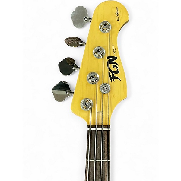 Used Fujigen NEO CLASSIC JAZZ BASS Black Electric Bass Guitar