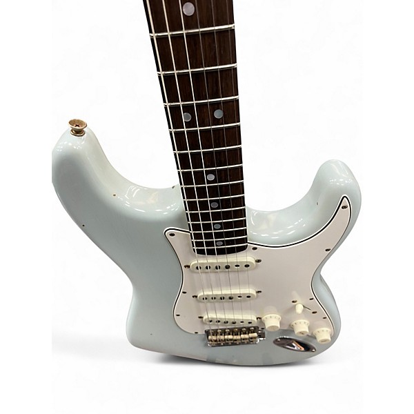Used Fender custom shop 64 strat heavy relic ultra faded sonic blue Solid Body Electric Guitar