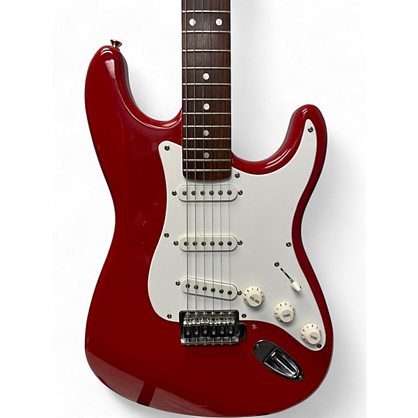 Used Squier Affinity Stratocaster Dakota Red Solid Body
