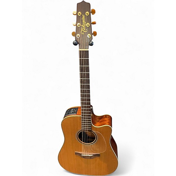 Used Takamine P3DC Natural Acoustic Electric Guitar