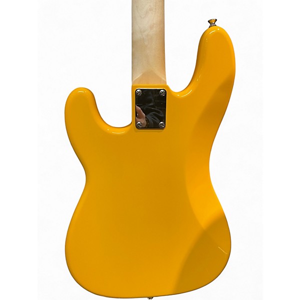 Used Markbass MB PB Yellow Electric Bass Guitar