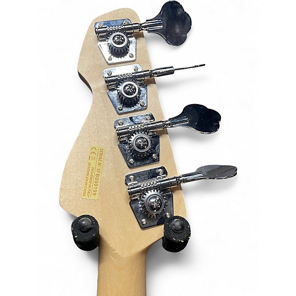 Used Markbass MB PB Yellow Electric Bass Guitar