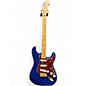 Used Fender Deluxe Stratocaster Sapphire Blue Trans Solid Body Electric Guitar thumbnail