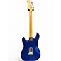 Used Fender Deluxe Stratocaster Sapphire Blue Trans Solid Body Electric Guitar
