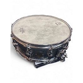 Used DW 5.5X14 Jazz Series Snare Black and Silver Drum