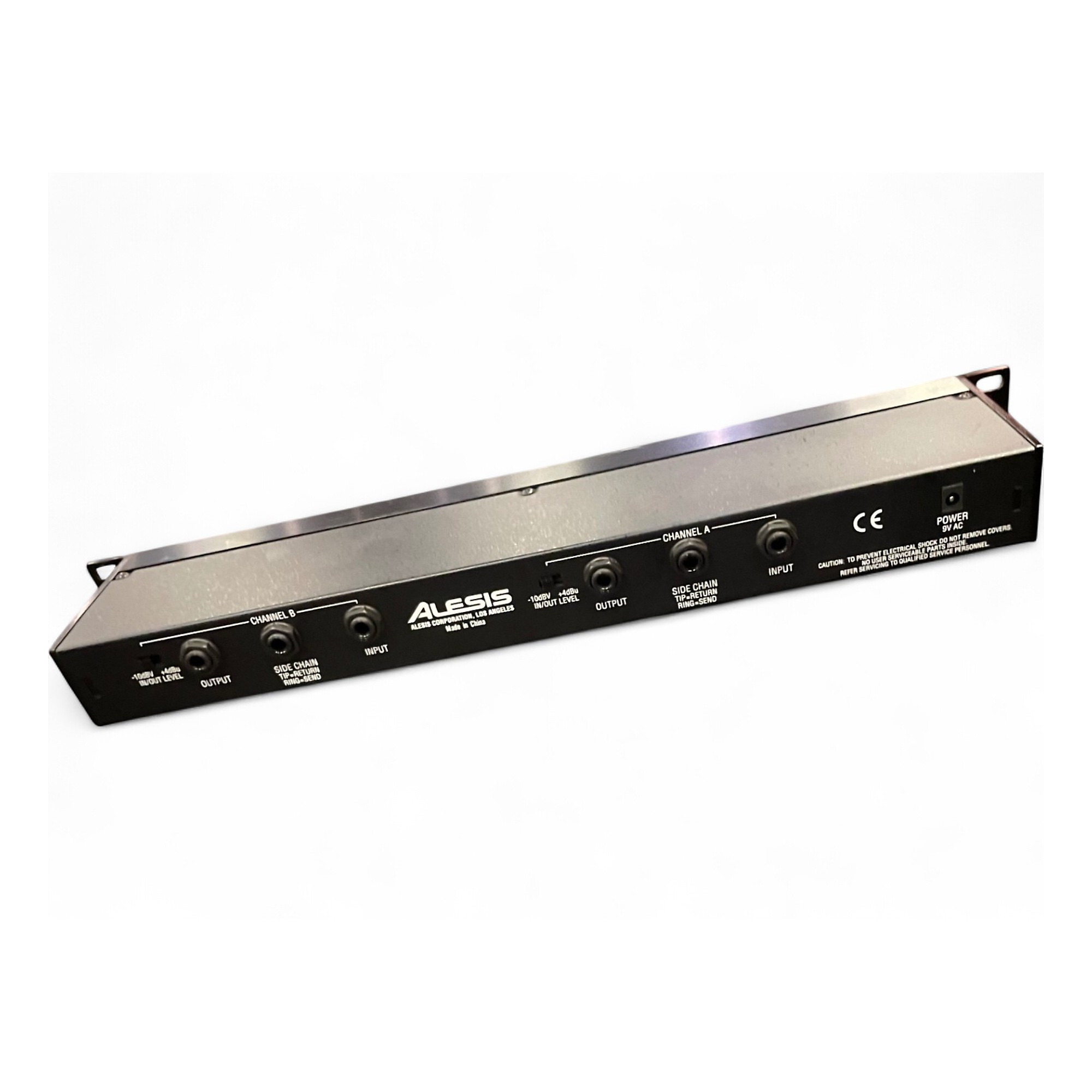 ALESIS 3630 アレシス 1Uラックマウント コンプレッサー Used Alesis 3630 Dual Channel Compressor | Guitar Center
