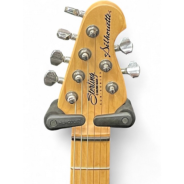 Used Sterling by Music Man Sub Silo 3 Black Solid Body Electric Guitar