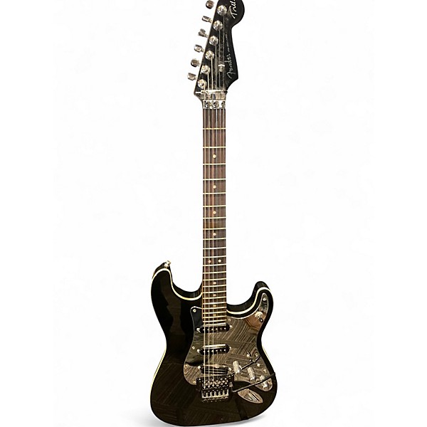 Used Fender Stratocaster Tom Morillo Black Solid Body Electric Guitar