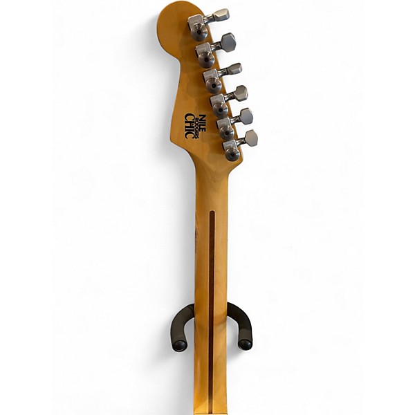 Used Fender Nile Rodgers Hitmaker Stratocaster Olympic White Solid Body Electric Guitar