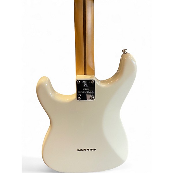 Used Fender Nile Rodgers Hitmaker Stratocaster Olympic White Solid Body Electric Guitar