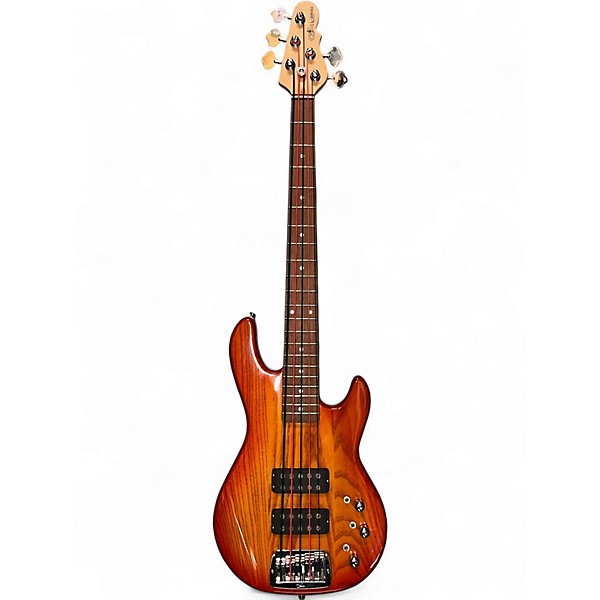 Used G&L Tribute L2500 5 String Tobacco Burst Electric Bass Guitar