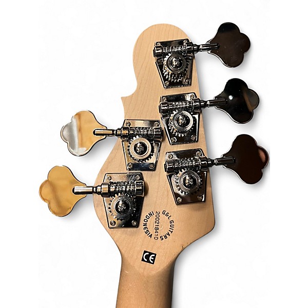 Used G&L Tribute L2500 5 String Tobacco Burst Electric Bass Guitar