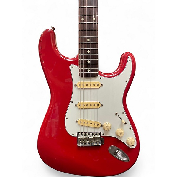 Used 1989 Fender 1989 MIJ STRATOCASTER RED Solid Body Electric Guitar