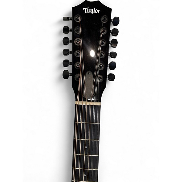 Used Taylor 250ce Black 12 String Acoustic Electric Guitar