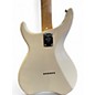 Vintage 1980s Daion Savage White Solid Body Electric Guitar