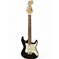 Used Lyon By Washburn Strat Black Solid Body Electric Guitar thumbnail