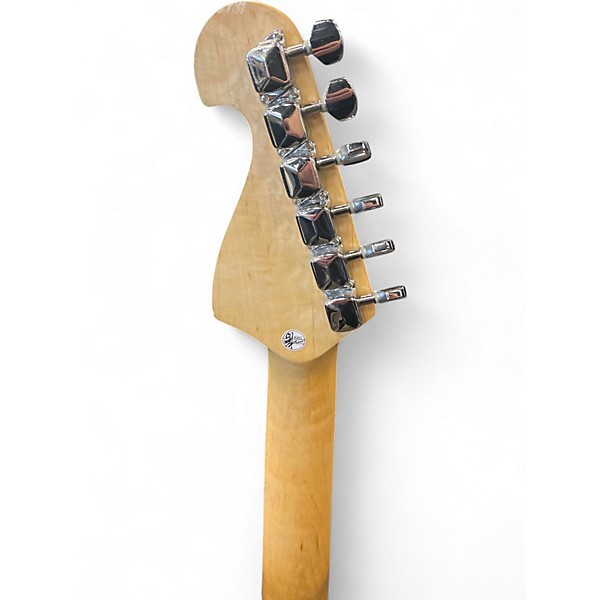 Used Lyon By Washburn Strat Black Solid Body Electric Guitar