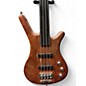 Used Warwick Pro Series Standard Corvette 4 String Fretless Natural Electric Bass Guitar thumbnail