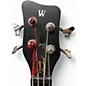 Used Warwick Pro Series Standard Corvette 4 String Fretless Natural Electric Bass Guitar