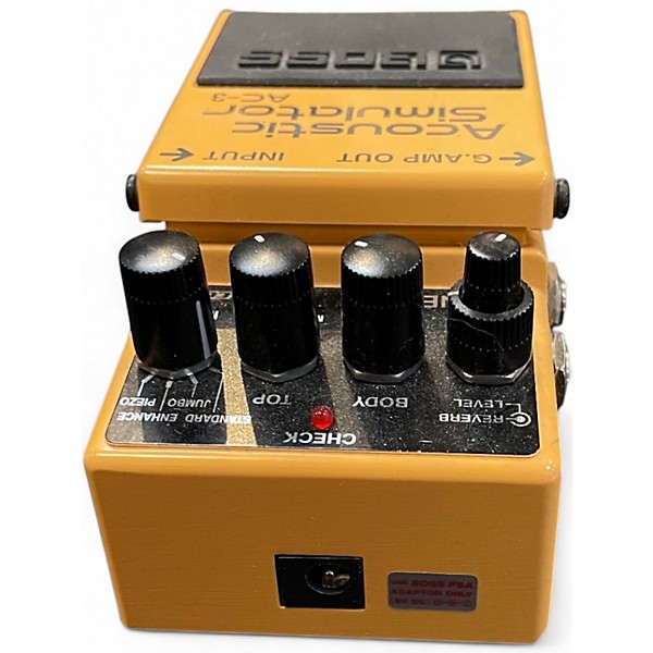 Used BOSS AC3 Acoustic Simulator Effect Pedal