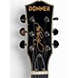 Used Donner DJP1000 JAZZ 3 Tone Sunburst Hollow Body Electric Guitar