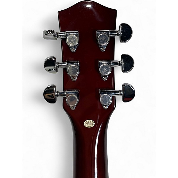 Used Donner DJP1000 JAZZ 3 Tone Sunburst Hollow Body Electric Guitar