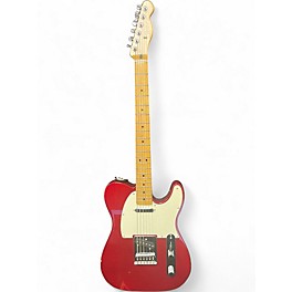 Used Fender TELECASTER DELUXE THINLINE Candy Apple Red Solid Body Electric Guitar