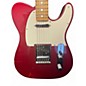 Used Fender TELECASTER DELUXE THINLINE Candy Apple Red Solid Body Electric Guitar