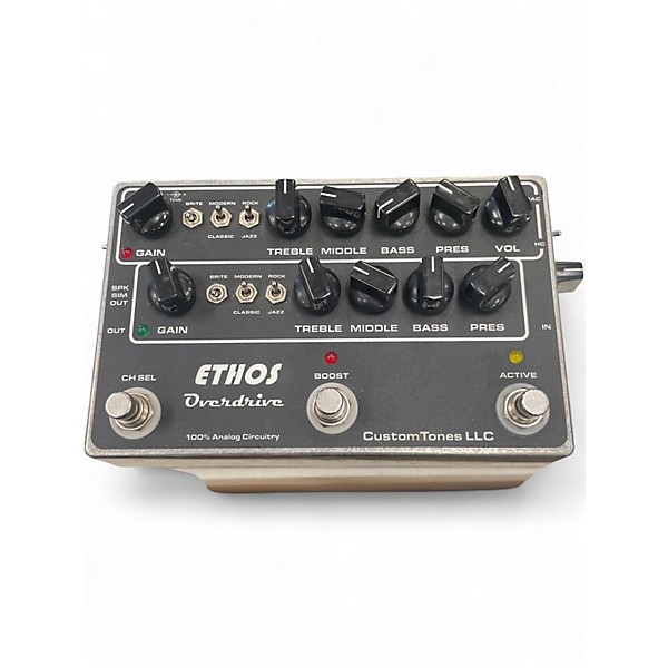 Used Custom Tones ETHOS OVERDRIVE Effect Pedal