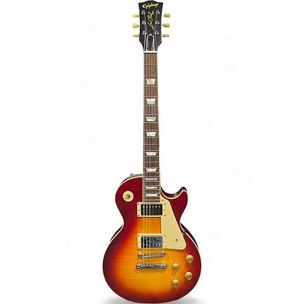 Used Epiphone inspired by gibson 1959 factory burst Solid Body Electric Guitar